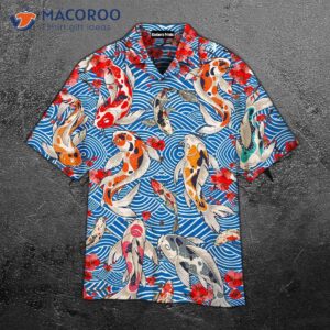 Koi Fish Hawaiian Shirts