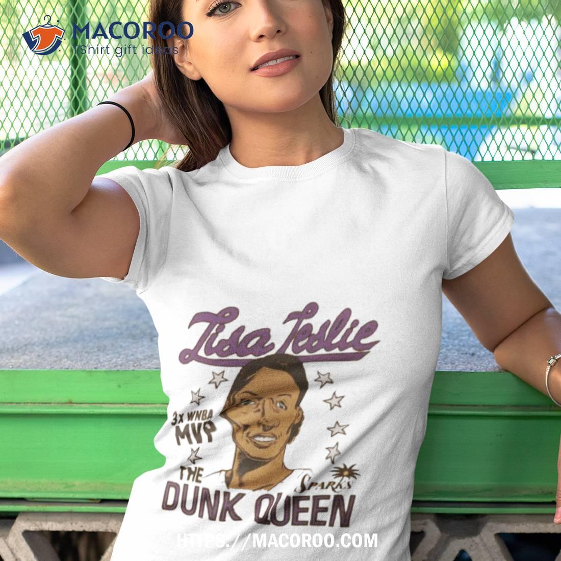 La Sparks Lisa Leslie Mvp The Dunk Queen Shirt La Sparks Lisa Leslie Mvp The Dunk Queen Shirt