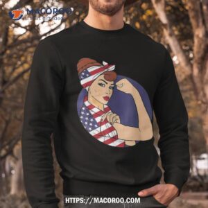 labor day shirts for rosie the riveter american flag shirt happy labor day gifts sweatshirt