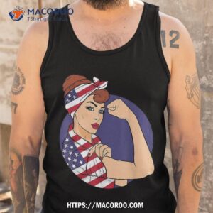 labor day shirts for rosie the riveter american flag shirt happy labor day gifts tank top