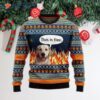 Labrador Retriever Fire Ugly Christmas Sweater