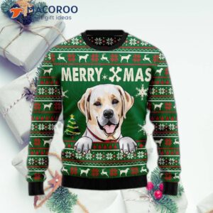 Labrador Retriever Merry Christmas Ugly Sweater