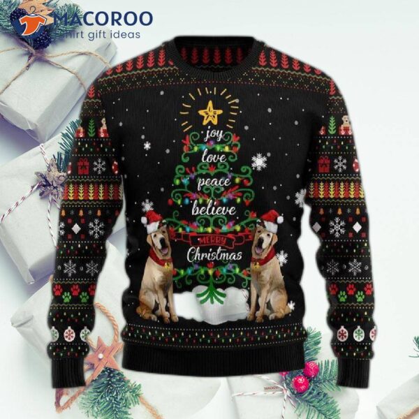 Labrador Retriever Ugly Christmas Sweater