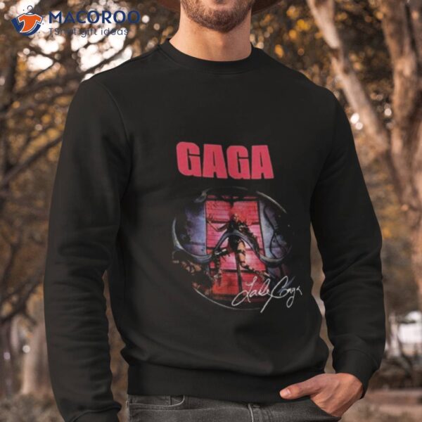 Lady Gaga Chromatica Album Cover Signatures Shirt