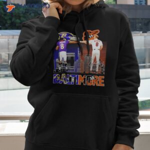 lamar jackson and cal ripken jr baltimore signatures shirt hoodie 2