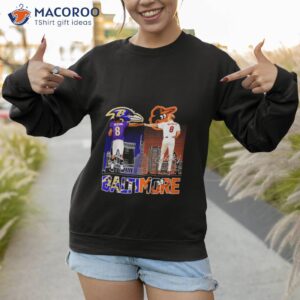 lamar jackson and cal ripken jr baltimore signatures shirt sweatshirt 1