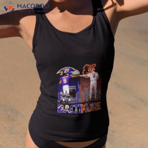 lamar jackson and cal ripken jr baltimore signatures shirt tank top 2
