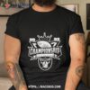 Las Vegas Raiders Football Nfl 2023 Championship Crown Logo Shirt