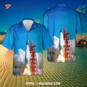 Launch Of Friendship 7, Nasa's First Orbital Flight Hawaiian Shirt