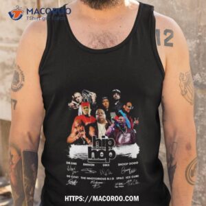 legends of hip hop halftime show signatures 2023 shirt tank top