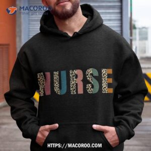 leopard nurse rn lpn for registered nurse tee nurse s day shirt hoodie 2