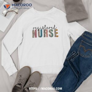 leopard nurse rn lpn for registered nurse tee nurse s day shirt sweatshirt 1