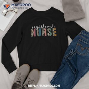 leopard nurse rn lpn for registered nurse tee nurse s day shirt sweatshirt