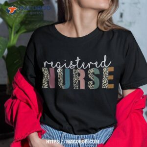 leopard nurse rn lpn for registered nurse tee nurse s day shirt tshirt