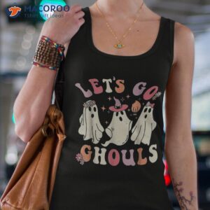 let s go ghouls halloween ghost outfit costume retro groovy shirt tank top 4