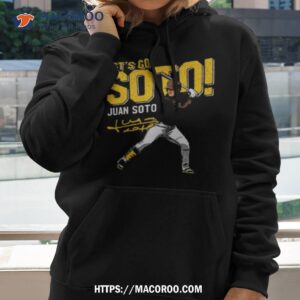 let s go juan soto signature photo design shirt hoodie 2