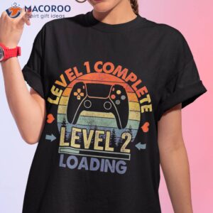 level 1 complete anniversary gift 1st wedding shirt tshirt 1