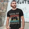 Level 4 Complete – 4th Wedding Anniversary For Him & Her Shirt