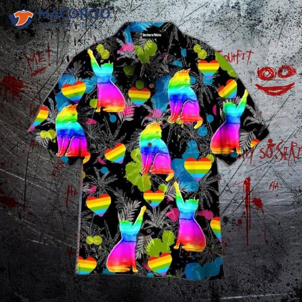 Lgbt Cat Pride Month Hawaiian Shirts