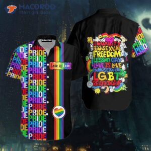 Lgbt Love Is Pride Month Hawaiian Shirts