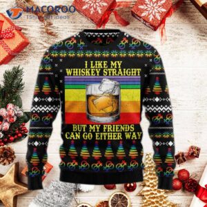 Lgbt Straight Ugly Christmas Sweater
