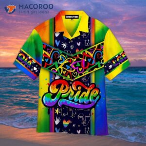 Lgbtq Pride Month Colorful Hawaiian Shirts