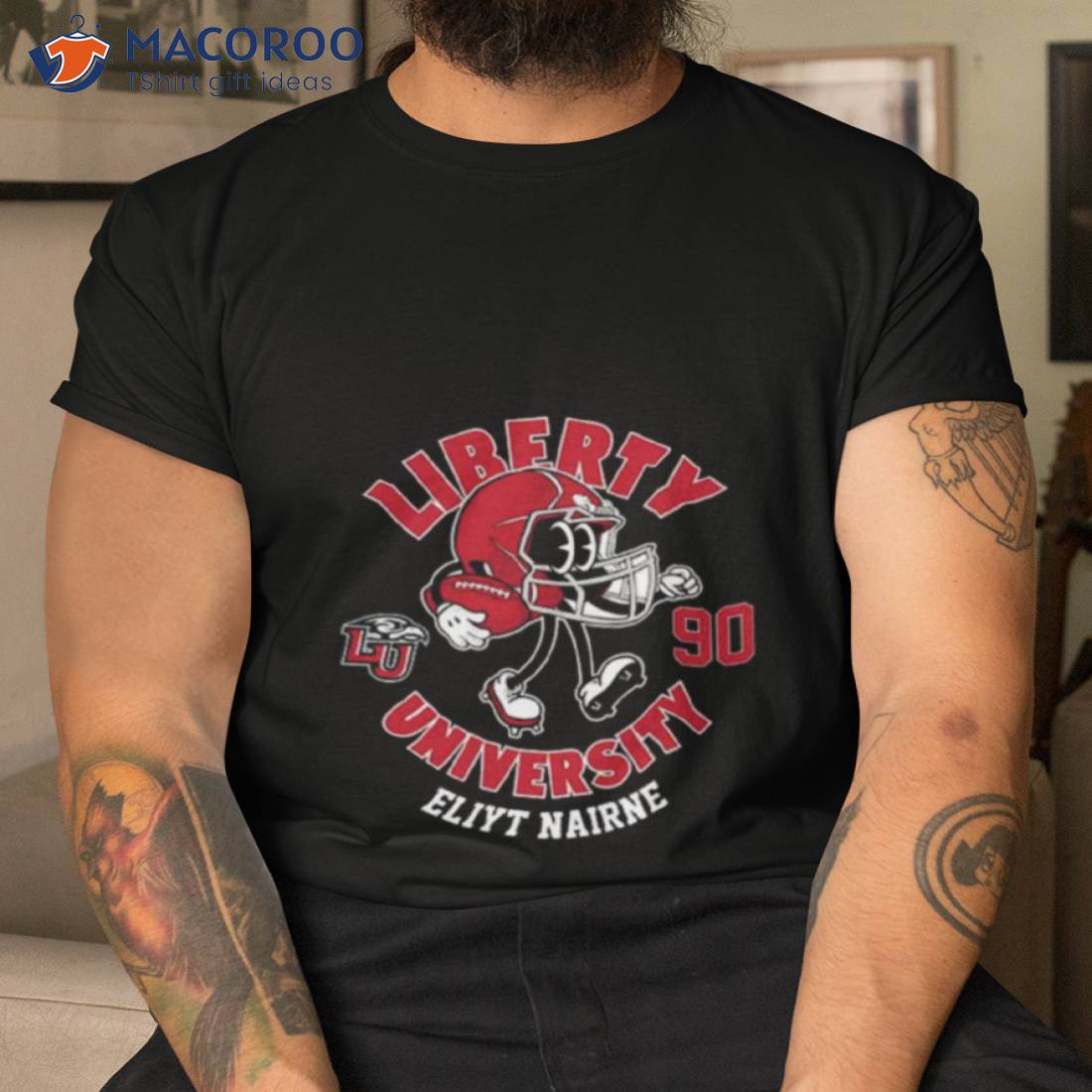 Liberty Flames Eliyt Nairne 2023 Ncaa Football Shirt Liberty Flames Eliyt Nairne 2023 Ncaa Football Shirt