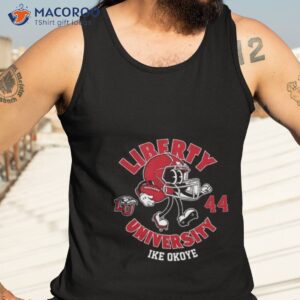 liberty flames ike okoye 2023 ncaa football shirt tank top 3