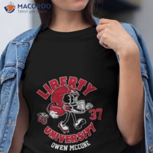 liberty flames owen mccone 2023 ncaa football shirt tshirt