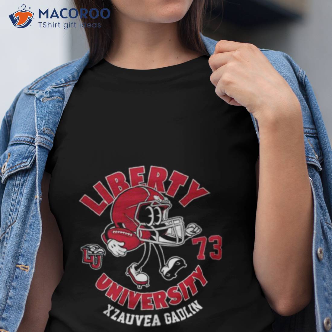 Liberty Flames X’zauvea Gadlin 2023 Ncaa Football Shirt Liberty Flames X’zauvea Gadlin 2023 Ncaa Football Shirt