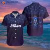 Libra Horoscope Zodiac Blue Hawaiian Shirts