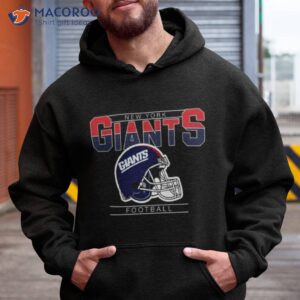 licensed gear new york giants 47 gridiron classics time lock franklin shirt hoodie