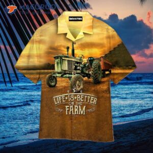 “life Is Better On The Farm” Hawaiian Shirts