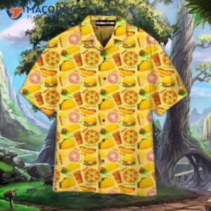 Life Is Better With Fast Food And Yellow Hawaiian Shirts