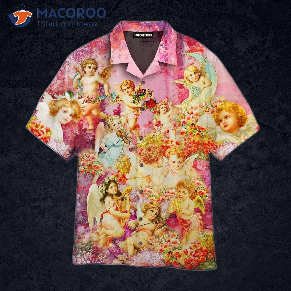 “lift Your Wings, Angel, And Hawaiian Shirts Will Appear.” “lift Your Wings, Angel, And Hawaiian Shirts Will Appear.”