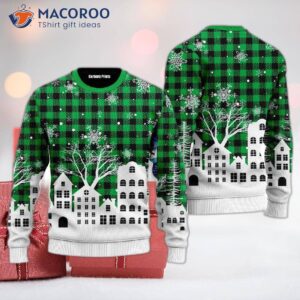 Light Up The Christmas Tonight Ugly Sweater Pattern