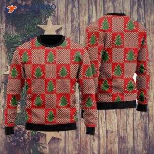 Light Up Ugly Christmas Tree Sweater