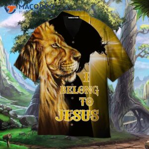 Lion-loving Jesus Hawaiian Shirts