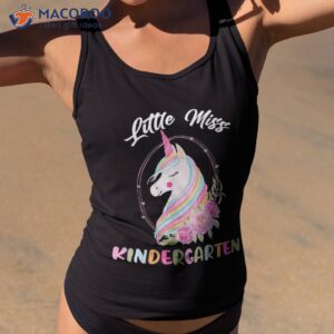 little miss kindergarten unicorn back to school here i come shirt tank top 2