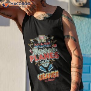 live the dream paper planes arcade 2023 greatness is a process shirt tank top 1