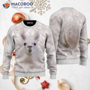 Llama Ugly Christmas Sweater