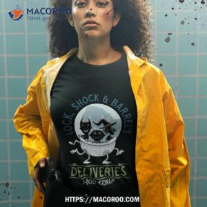 lock shock barrel deliveries nightmare creepy cute christmas goth shirt tshirt 2