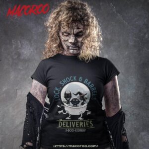Lock, Shock & Barrel Deliveries – Nightmare Creepy Cute Christmas Goth Shirt