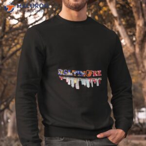 Logo Maryland Sport Teams Skyline City Shirt 2 logo maryland sport teams skyline city shirt sweatshirt
