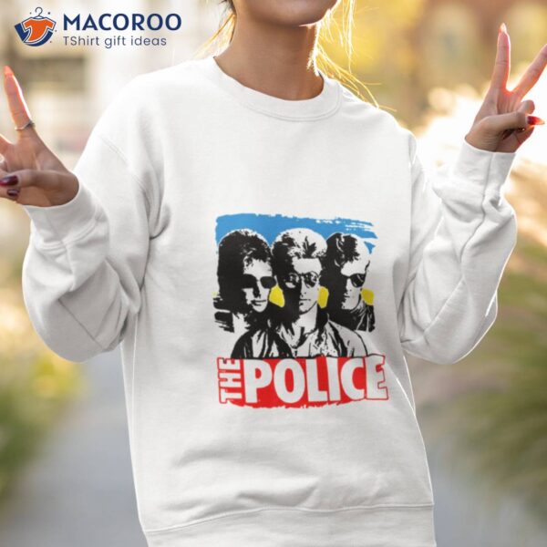 Logo The Police Band Photo Sunglasses Mbois Abiss Shirt