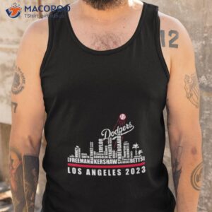 Los Angeles Dodgers Players Los Angeles 2023 City Shirt 3 los angeles dodgers players los angeles 2023 city shirt tank top
