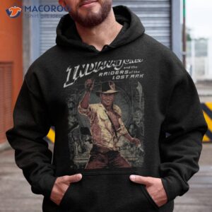 lost ark adventure distressed indiana jones shirt hoodie