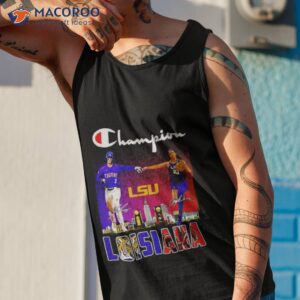 louisiana mens baseball and womens basketball champions shirt tank top 1