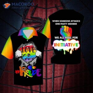 Love Is Pride Lgbt Hawaiian Shirts