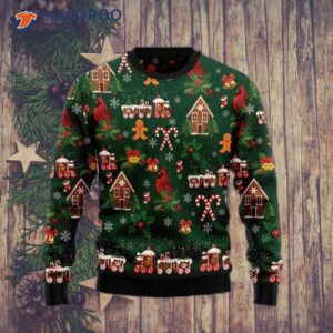 Love The Cardinal Ugly Christmas Sweater